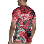 Personalised Australia Galah NAIDOC Week 2026 Rugby Jersey 50 Years of Deadly Aboriginal Art
