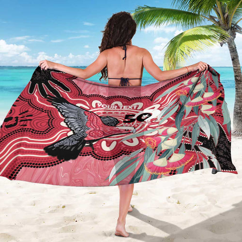 Personalised Australia Galah NAIDOC Week 2026 Sarong 50 Years of Deadly Aboriginal Art