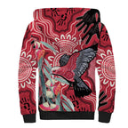 Personalised Australia Galah NAIDOC Week 2026 Sherpa Hoodie 50 Years of Deadly Aboriginal Art