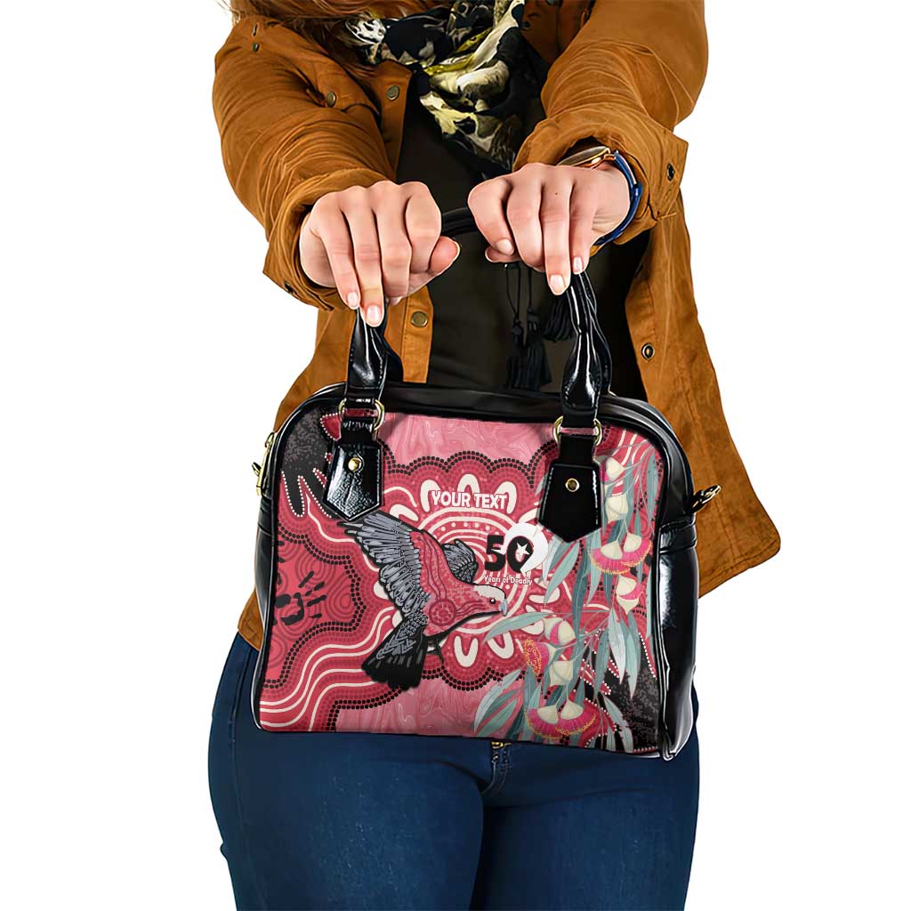 Personalised Australia Galah NAIDOC Week 2026 Shoulder Handbag 50 Years of Deadly Aboriginal Art