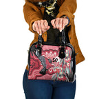 Personalised Australia Galah NAIDOC Week 2026 Shoulder Handbag 50 Years of Deadly Aboriginal Art