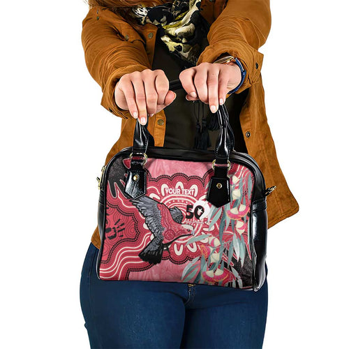 Personalised Australia Galah NAIDOC Week 2026 Shoulder Handbag 50 Years of Deadly Aboriginal Art