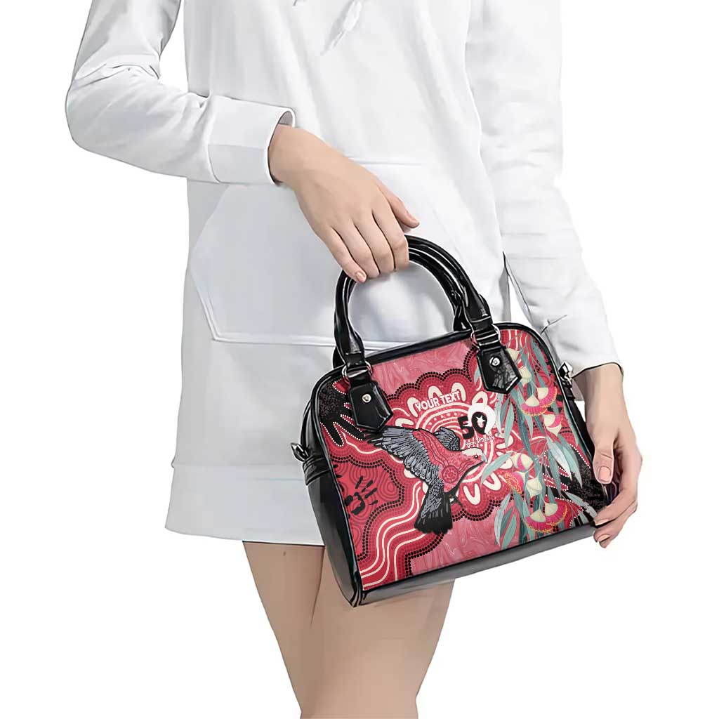 Personalised Australia Galah NAIDOC Week 2026 Shoulder Handbag 50 Years of Deadly Aboriginal Art