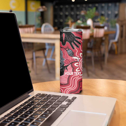 Personalised Australia Galah NAIDOC Week 2026 Skinny Tumbler 50 Years of Deadly Aboriginal Art