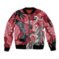 Personalised Australia Galah NAIDOC Week 2026 Sleeve Zip Bomber Jacket 50 Years of Deadly Aboriginal Art