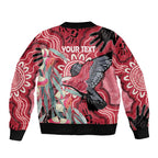 Personalised Australia Galah NAIDOC Week 2026 Sleeve Zip Bomber Jacket 50 Years of Deadly Aboriginal Art