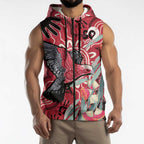Personalised Australia Galah NAIDOC Week 2026 Sleeveless Zip Hoodie 50 Years of Deadly Aboriginal Art