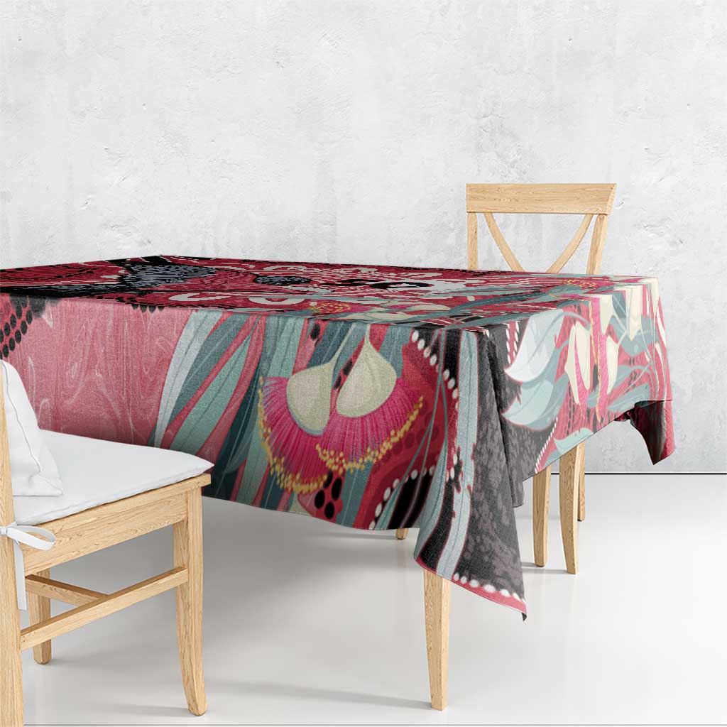 Personalised Australia Galah NAIDOC Week 2026 Tablecloth 50 Years of Deadly Aboriginal Art