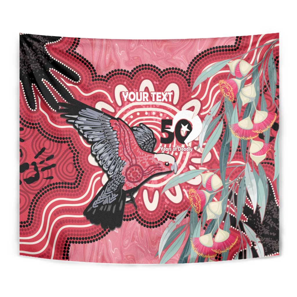 Personalised Australia Galah NAIDOC Week 2026 Tapestry 50 Years of Deadly Aboriginal Art