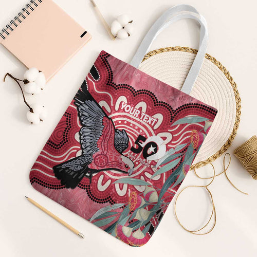 Personalised Australia Galah NAIDOC Week 2026 Tote Bag 50 Years of Deadly Aboriginal Art