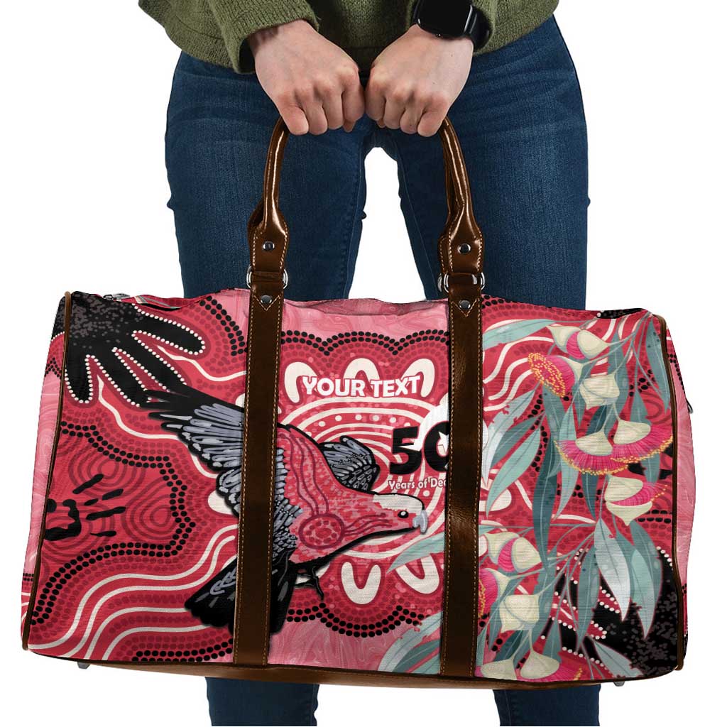 Personalised Australia Galah NAIDOC Week 2026 Travel Bag 50 Years of Deadly Aboriginal Art