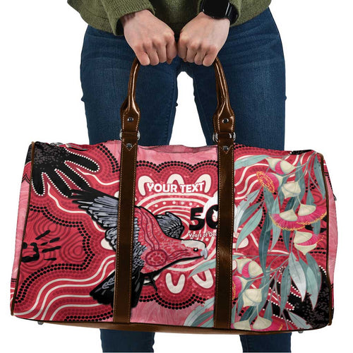 Personalised Australia Galah NAIDOC Week 2026 Travel Bag 50 Years of Deadly Aboriginal Art