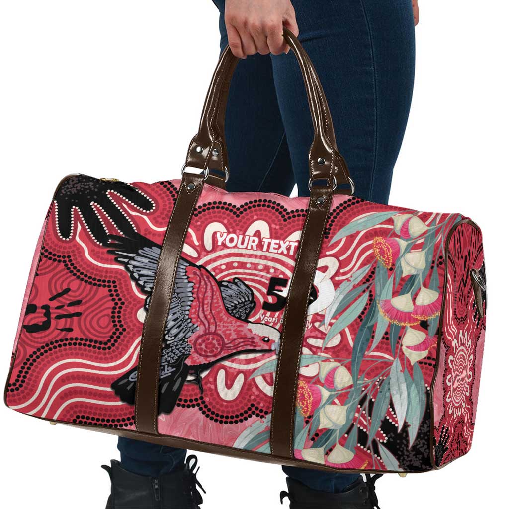Personalised Australia Galah NAIDOC Week 2026 Travel Bag 50 Years of Deadly Aboriginal Art