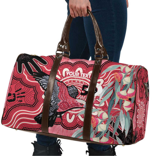 Personalised Australia Galah NAIDOC Week 2026 Travel Bag 50 Years of Deadly Aboriginal Art