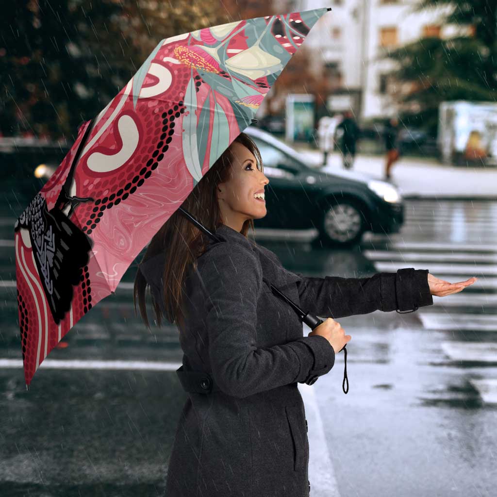 Personalised Australia Galah NAIDOC Week 2026 Umbrella 50 Years of Deadly Aboriginal Art