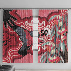 Personalised Australia Galah NAIDOC Week 2026 Window Curtain 50 Years of Deadly Aboriginal Art