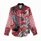 Personalised Australia Galah NAIDOC Week 2026 Women Casual Shirt 50 Years of Deadly Aboriginal Art