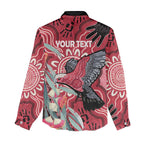 Personalised Australia Galah NAIDOC Week 2026 Women Casual Shirt 50 Years of Deadly Aboriginal Art
