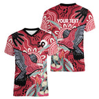 Personalised Australia Galah NAIDOC Week 2026 Women V-Neck T-Shirt 50 Years of Deadly Aboriginal Art