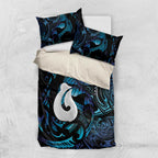 Hei Matau New Zealand Matariki Bedding Set NZ Fish Hook Maori Art