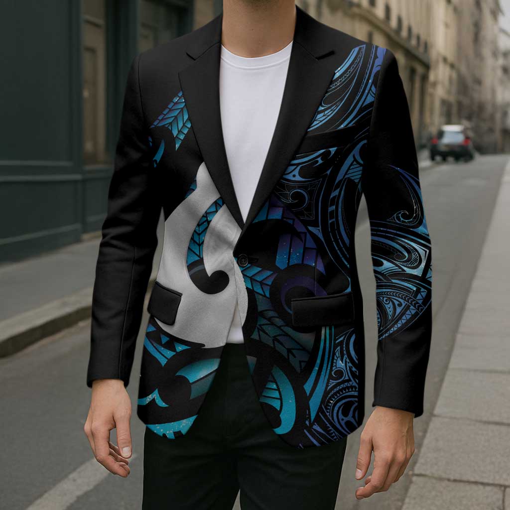 Hei Matau New Zealand Matariki Blazer NZ Fish Hook Maori Art