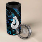Hei Matau New Zealand Matariki 4 in 1 Can Cooler Tumbler NZ Fish Hook Maori Art