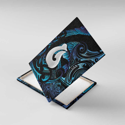 Hei Matau New Zealand Matariki Canvas Wall Art NZ Fish Hook Maori Art