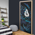 Hei Matau New Zealand Matariki Door Cover NZ Fish Hook Maori Art