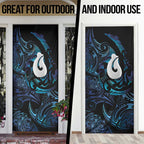 Hei Matau New Zealand Matariki Door Cover NZ Fish Hook Maori Art