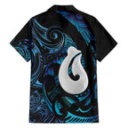Hei Matau New Zealand Matariki Hawaiian Shirt NZ Fish Hook Maori Art