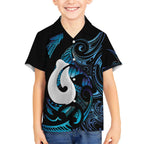 Hei Matau New Zealand Matariki Hawaiian Shirt NZ Fish Hook Maori Art