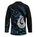 Hei Matau New Zealand Matariki Hockey Jersey NZ Fish Hook Maori Art