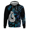 Hei Matau New Zealand Matariki Hoodie NZ Fish Hook Maori Art