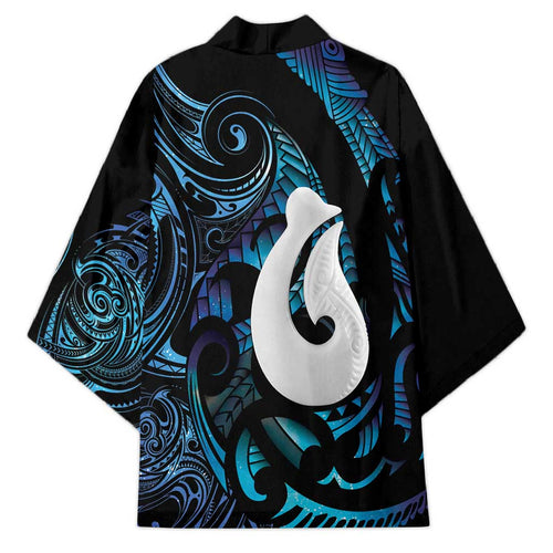 Hei Matau New Zealand Matariki Kimono NZ Fish Hook Maori Art