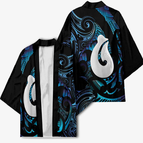 Hei Matau New Zealand Matariki Kimono NZ Fish Hook Maori Art