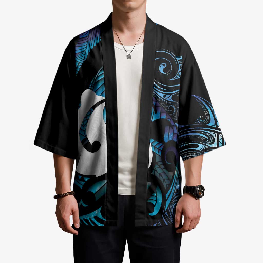 Hei Matau New Zealand Matariki Kimono NZ Fish Hook Maori Art