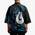 Hei Matau New Zealand Matariki Kimono NZ Fish Hook Maori Art