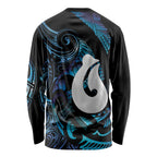 Hei Matau New Zealand Matariki Long Sleeve Shirt NZ Fish Hook Maori Art
