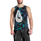 Hei Matau New Zealand Matariki Men Tank Top NZ Fish Hook Maori Art