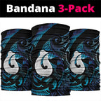 Hei Matau New Zealand Matariki Neck Gaiter NZ Fish Hook Maori Art