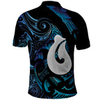 Hei Matau New Zealand Matariki Polo Shirt NZ Fish Hook Maori Art