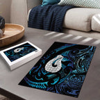 Hei Matau New Zealand Matariki Puzzle NZ Fish Hook Maori Art
