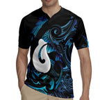 Hei Matau New Zealand Matariki Rugby Jersey NZ Fish Hook Maori Art