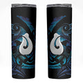 Hei Matau New Zealand Matariki Skinny Tumbler NZ Fish Hook Maori Art