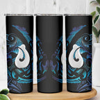 Hei Matau New Zealand Matariki Skinny Tumbler NZ Fish Hook Maori Art