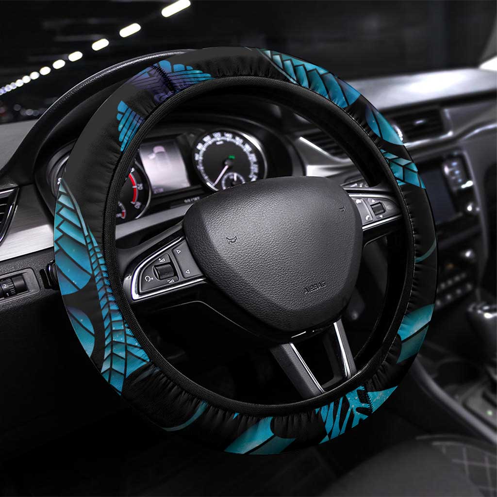 Hei Matau New Zealand Matariki Steering Wheel Cover NZ Fish Hook Maori Art