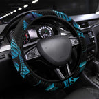 Hei Matau New Zealand Matariki Steering Wheel Cover NZ Fish Hook Maori Art
