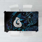 Hei Matau New Zealand Matariki Tablecloth NZ Fish Hook Maori Art