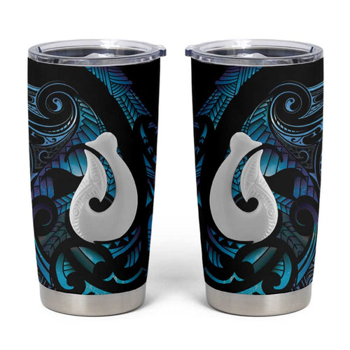 Hei Matau New Zealand Matariki Tumbler Cup NZ Fish Hook Maori Art