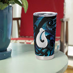 Hei Matau New Zealand Matariki Tumbler Cup NZ Fish Hook Maori Art